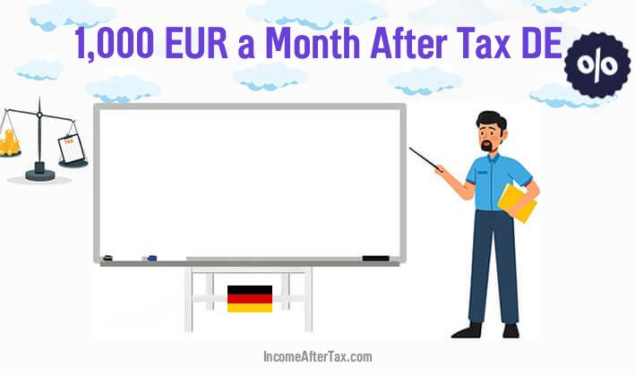 €1,000 a Month After Tax DE