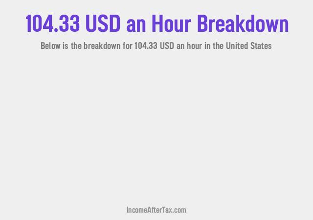 How much is $104.33 an Hour After Tax in the United States?