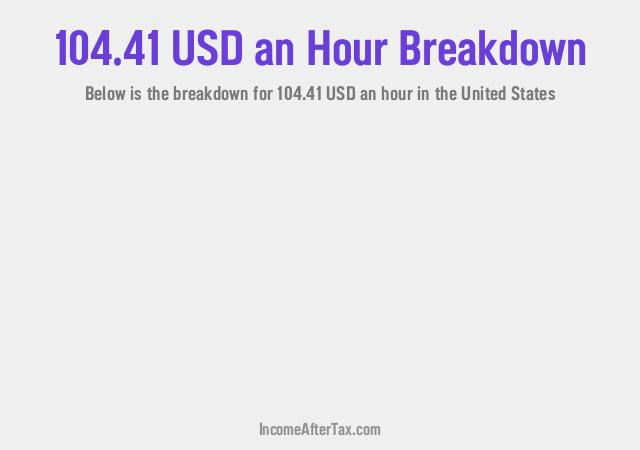 How much is $104.41 an Hour After Tax in the United States?