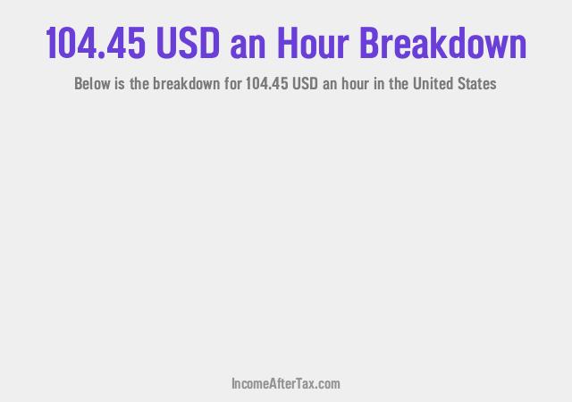 How much is $104.45 an Hour After Tax in the United States?