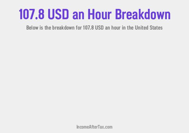 How much is $107.8 an Hour After Tax in the United States?