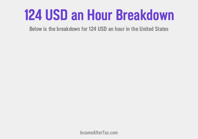 How much is $124 an Hour After Tax in the United States?