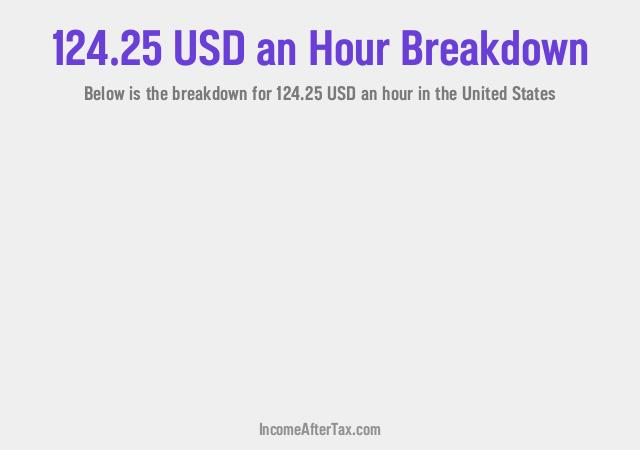 How much is $124.25 an Hour After Tax in the United States?