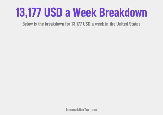 How much is $13,177 a Week After Tax in the United States?