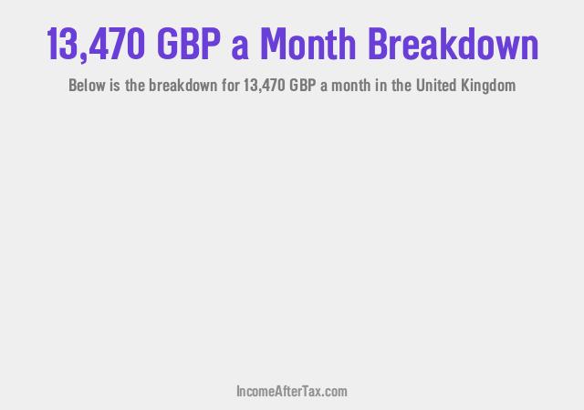 How much is £13,470 a Month After Tax in the United Kingdom?