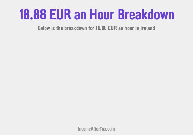 How much is €18.88 an Hour After Tax in Ireland?