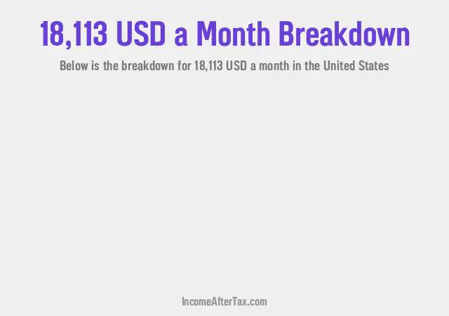 How much is $18,113 a Month After Tax in the United States?