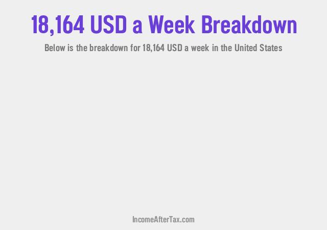 How much is $18,164 a Week After Tax in the United States?