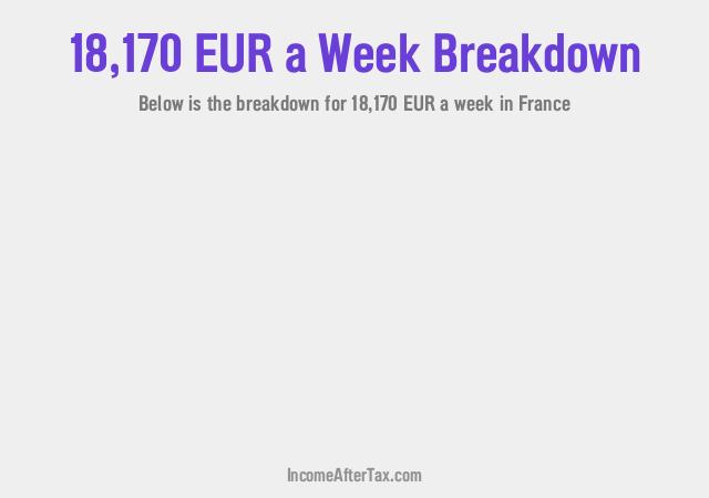 How much is €18,170 a Week After Tax in France?