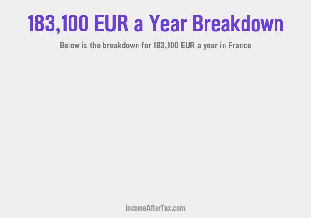 How much is €183,100 a Year After Tax in France?