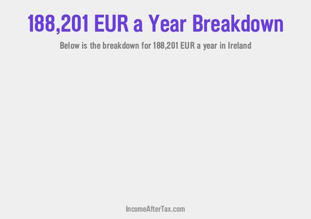 How much is €188,201 a Year After Tax in Ireland?