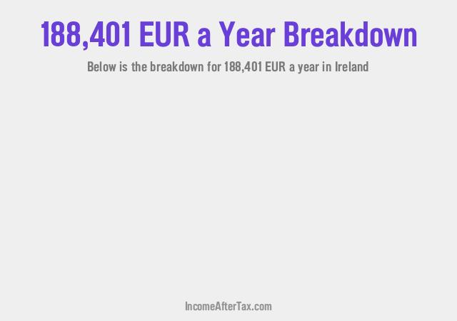 How much is €188,401 a Year After Tax in Ireland?