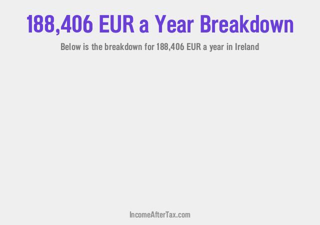 How much is €188,406 a Year After Tax in Ireland?