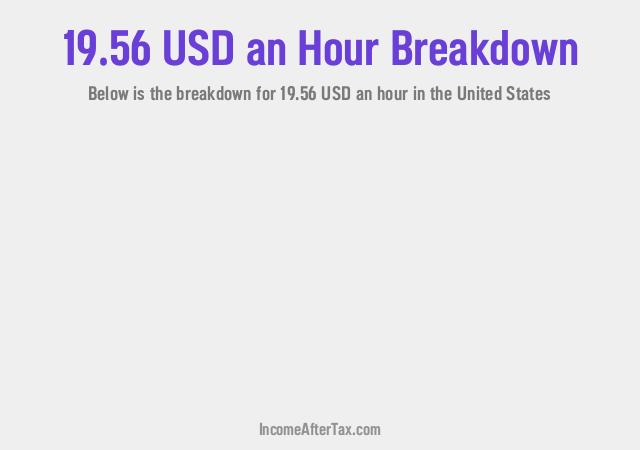 How much is $19.56 an Hour After Tax in the United States?