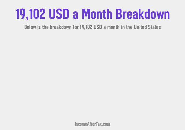 How much is $19,102 a Month After Tax in the United States?