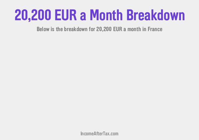 How much is €20,200 a Month After Tax in France?