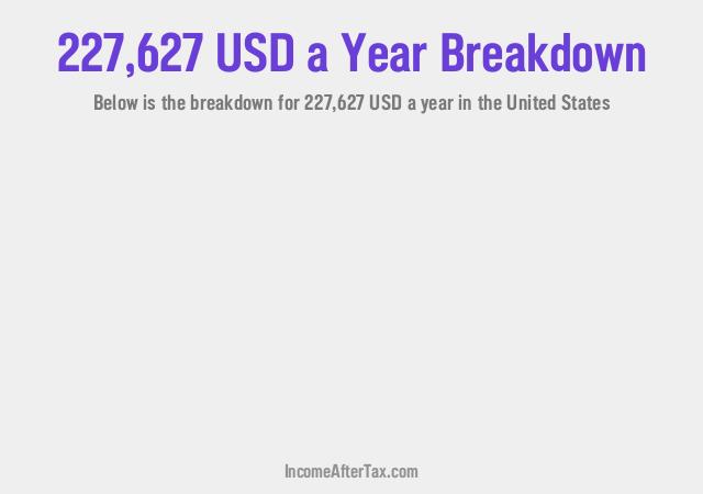 How much is $227,627 a Year After Tax in the United States?