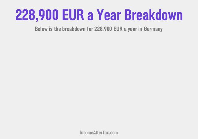 €228,900 a Year After Tax in Germany Breakdown