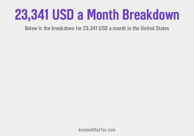 How much is $23,341 a Month After Tax in the United States?