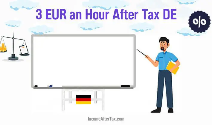 €3 an Hour After Tax DE
