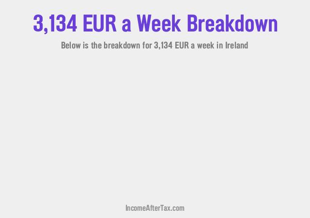 How much is €3,134 a Week After Tax in Ireland?