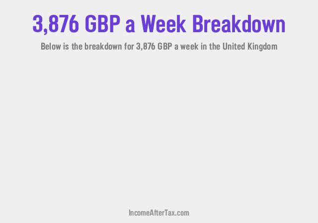 How much is £3,876 a Week After Tax in the United Kingdom?