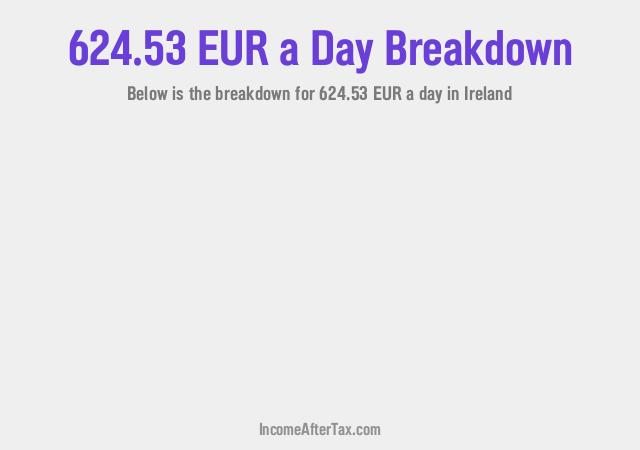 How much is €624.53 a Day After Tax in Ireland?