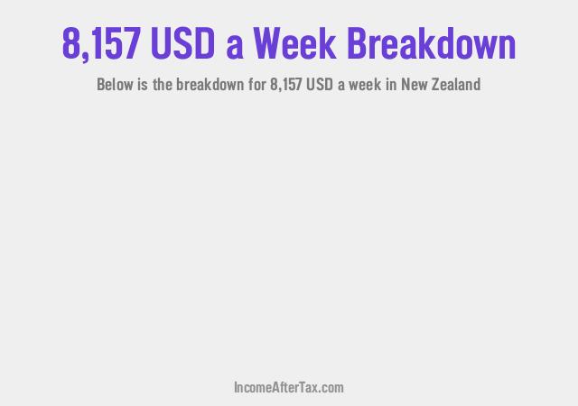 How much is $8,157 a Week After Tax in New Zealand?