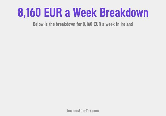 How much is €8,160 a Week After Tax in Ireland?