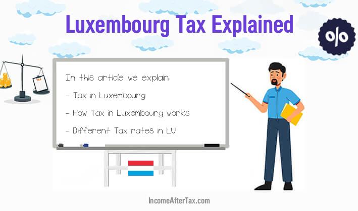Tax Rates in Luxembourg